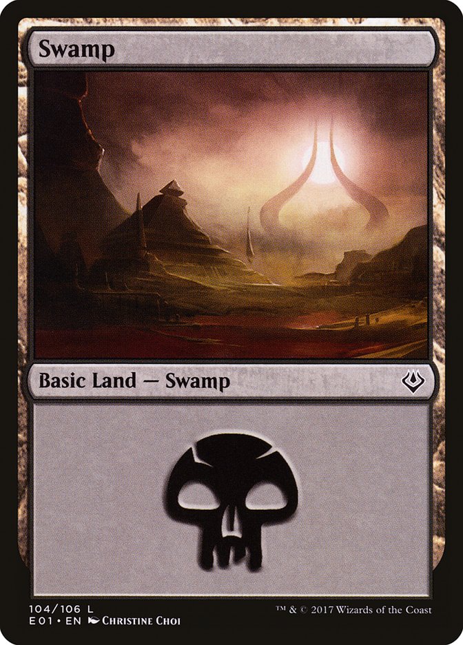 Swamp (104) [Archenemy: Nicol Bolas] | Silver Goblin