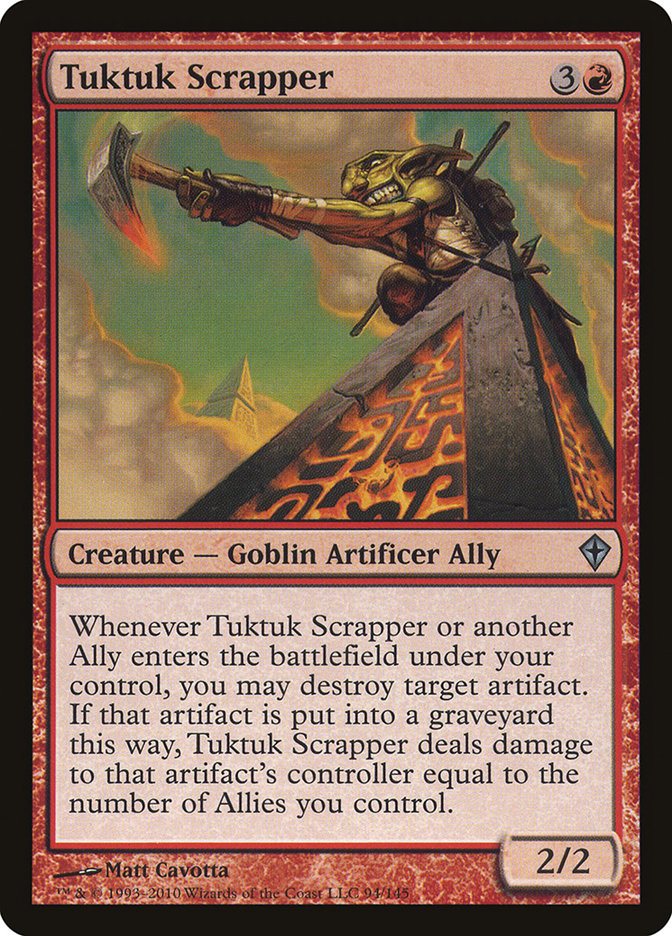 Tuktuk Scrapper [Worldwake] | Silver Goblin