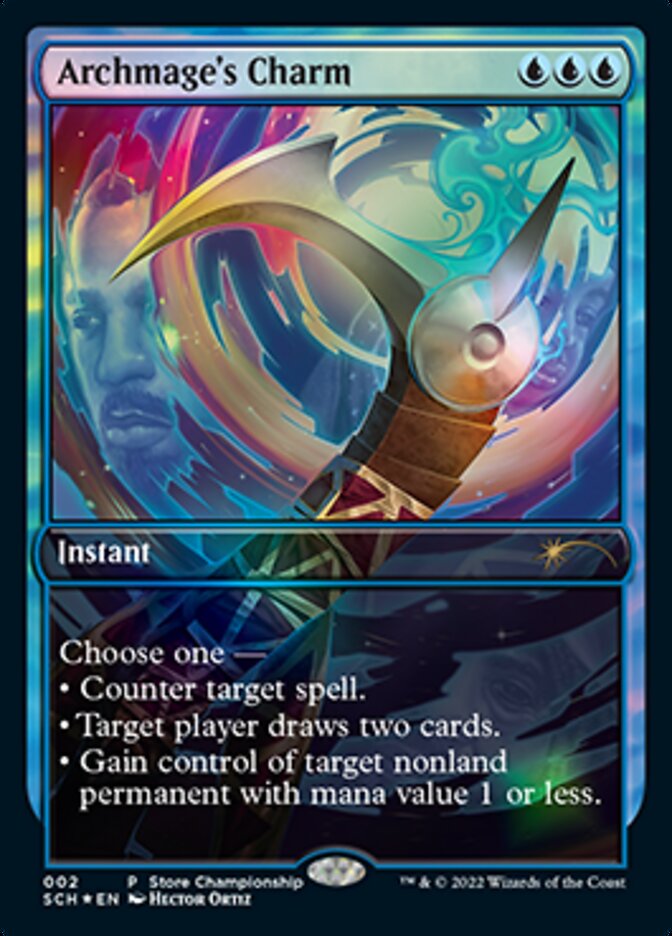 Archmage's Charm (Extended Art) [Store Championships 2022] | Silver Goblin