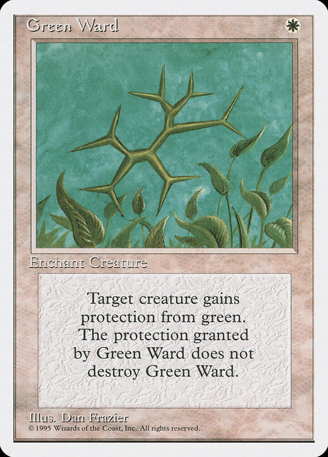 Green Ward [Fourth Edition] | Silver Goblin