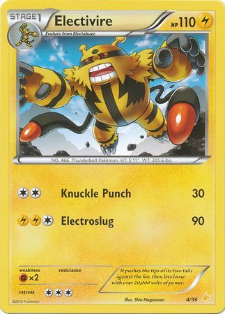 Electivire (4/30) [XY: Trainer Kit 3 - Pikachu Libre] | Silver Goblin