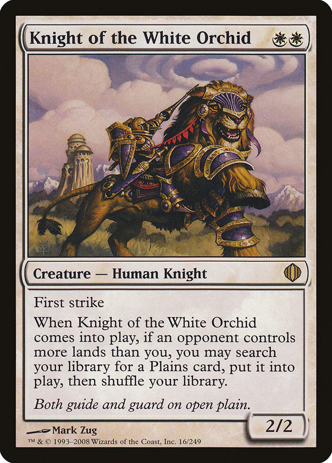 Knight of the White Orchid [Shards of Alara] | Silver Goblin