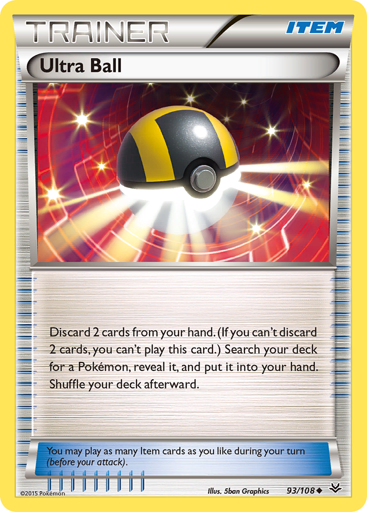 Ultra Ball (93/108) [XY: Roaring Skies] | Silver Goblin