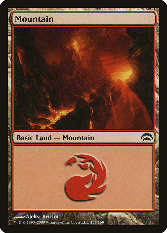 Mountain (157) [Planechase] | Silver Goblin