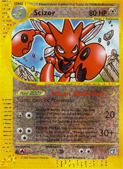 Scizor (7/12) [Box Topper] | Silver Goblin