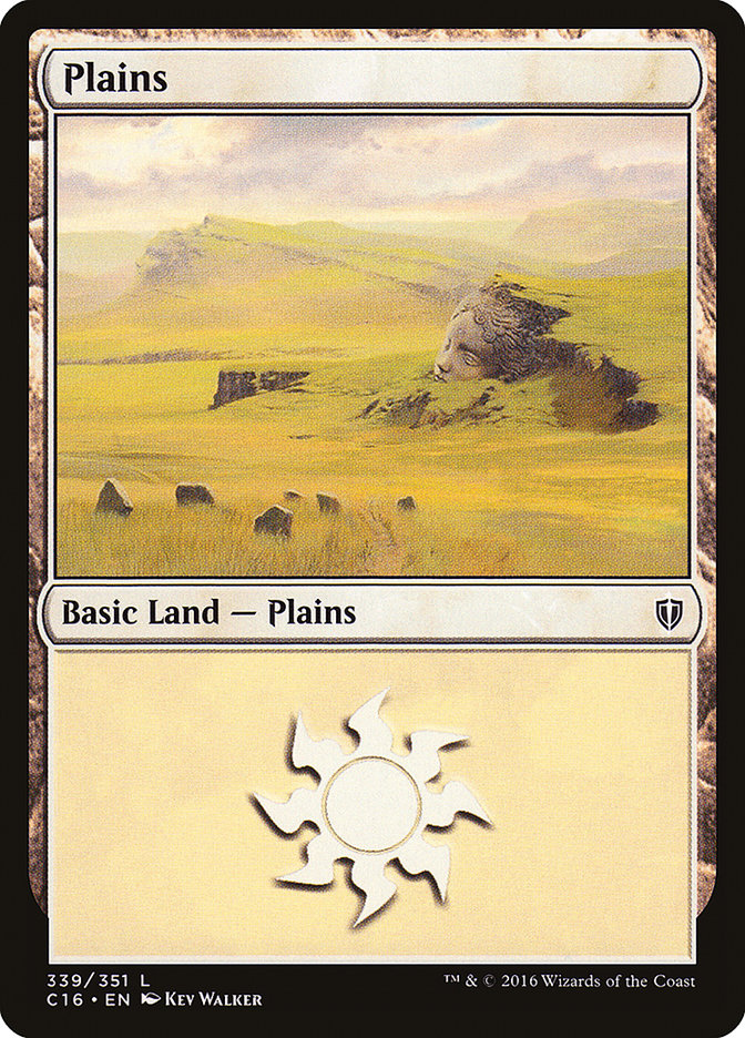 Plains (339) [Commander 2016] | Silver Goblin