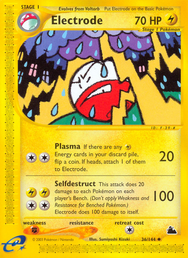 Electrode (36/144) [Skyridge] | Silver Goblin