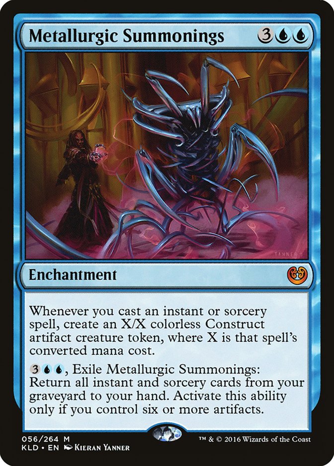 Metallurgic Summonings [Kaladesh] | Silver Goblin