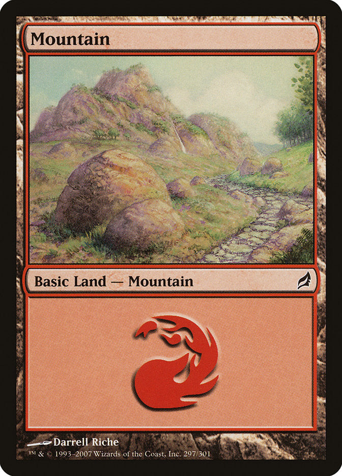 Mountain (297) [Lorwyn] | Silver Goblin