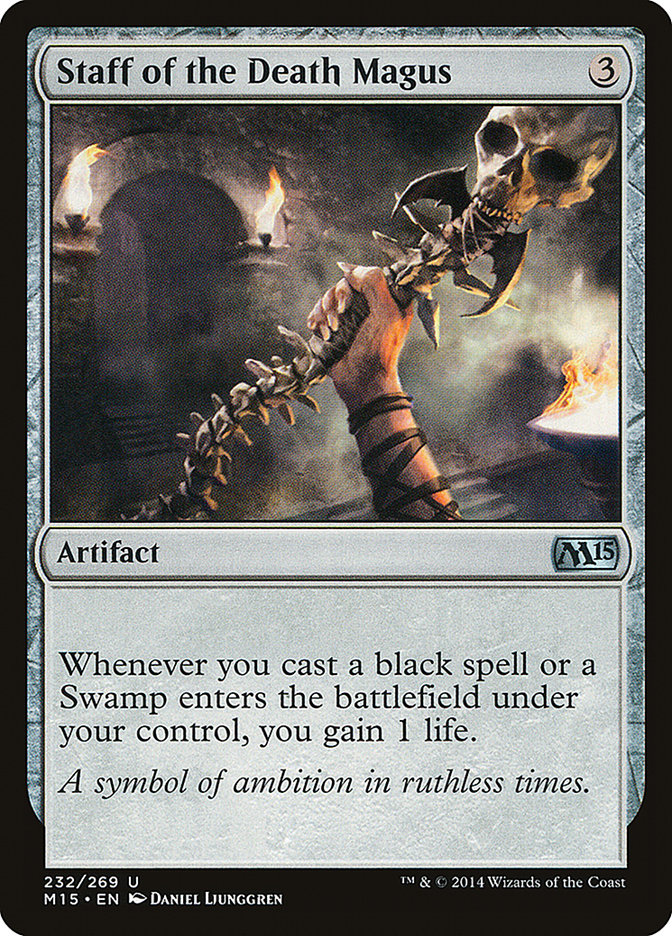 Staff of the Death Magus [Magic 2015] | Silver Goblin