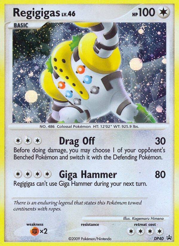 Regigigas (DP40) [Diamond & Pearl: Black Star Promos] | Silver Goblin