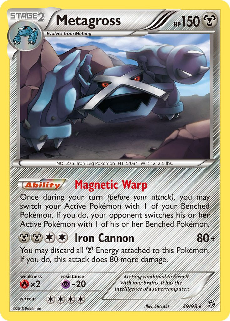 Metagross (49/98) (Theme Deck Exclusive) [XY: Ancient Origins] | Silver Goblin