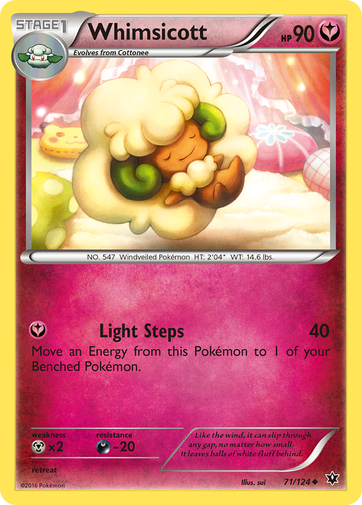 Whimsicott (71/124) [XY: Fates Collide] | Silver Goblin