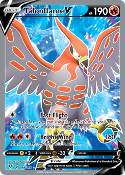 Talonflame V (168/185) [Sword & Shield: Vivid Voltage] | Silver Goblin