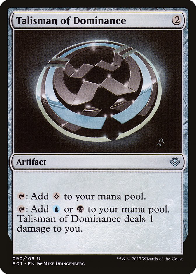 Talisman of Dominance [Archenemy: Nicol Bolas] | Silver Goblin