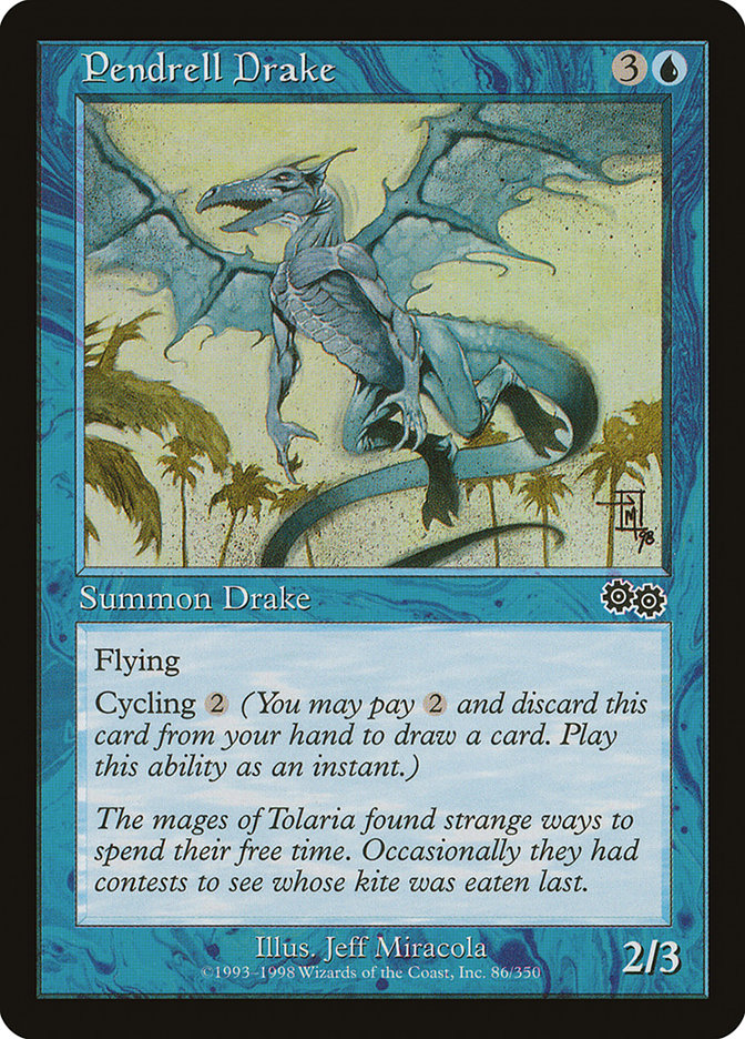 Pendrell Drake [Urza's Saga] | Silver Goblin