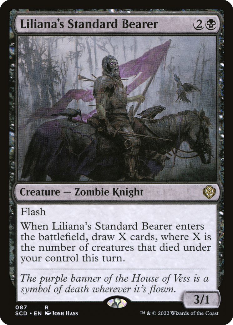 Liliana's Standard Bearer [Starter Commander Decks] | Silver Goblin