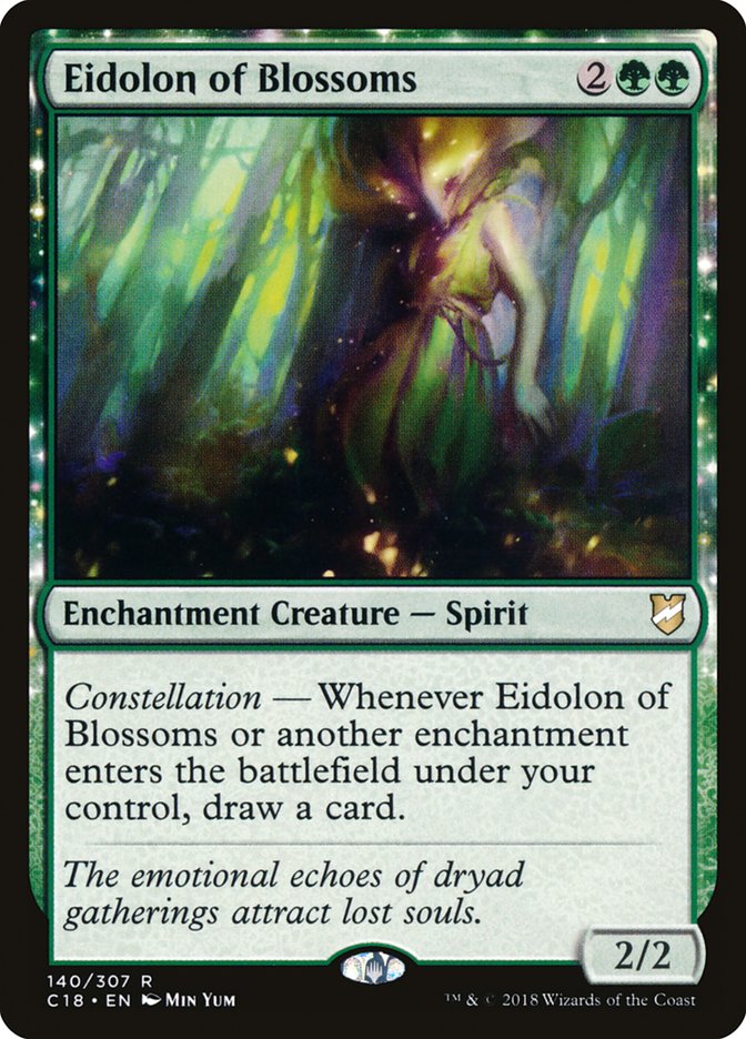 Eidolon of Blossoms [Commander 2018] | Silver Goblin