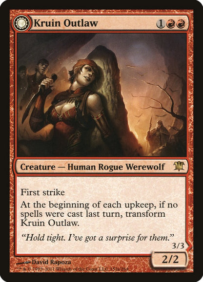 Kruin Outlaw // Terror of Kruin Pass (152) - Innistrad
