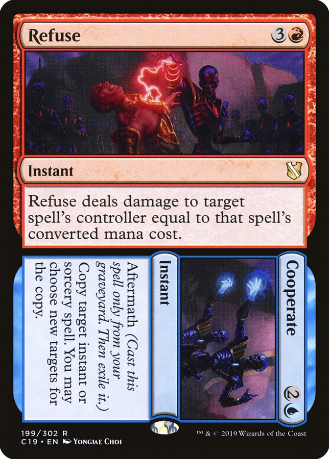 Refuse // Cooperate [Commander 2019] | Silver Goblin