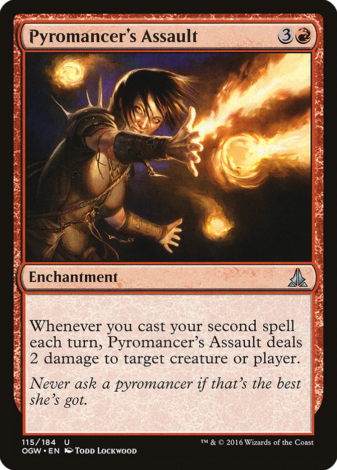 Pyromancer's Assault [Oath of the Gatewatch] | Silver Goblin