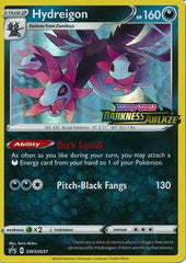 Hydreigon (SWSH037) (Prerelease Promo) [Sword & Shield: Black Star Promos] | Silver Goblin