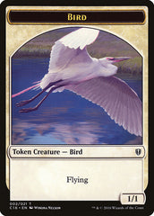 Spirit (006) // Bird (002) Double-Sided Token [Commander 2016 Tokens] | Silver Goblin