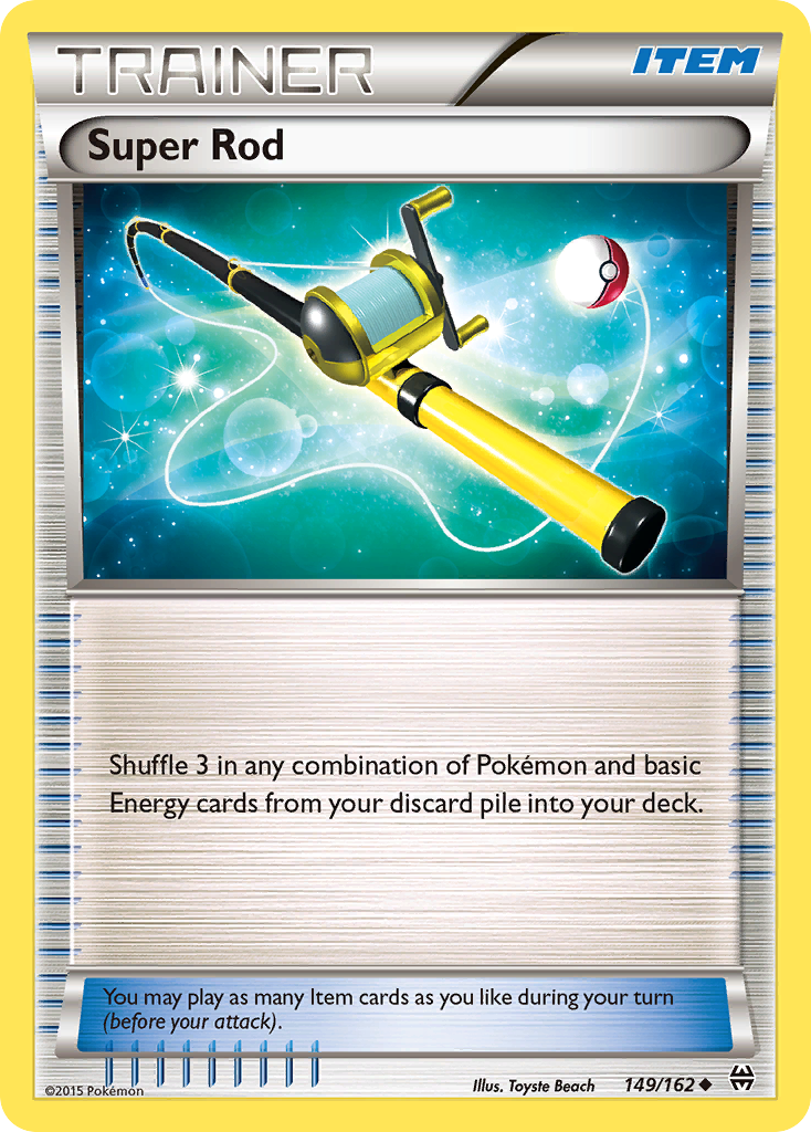 Super Rod (149/162) [XY: BREAKthrough] | Silver Goblin