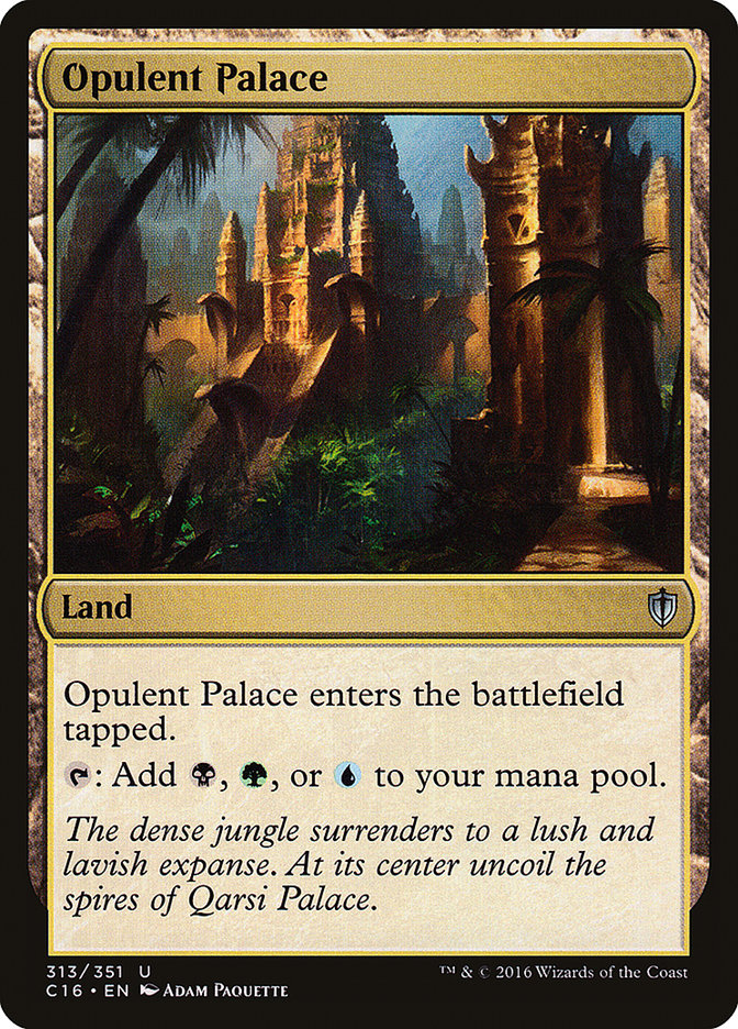 Opulent Palace [Commander 2016] | Silver Goblin