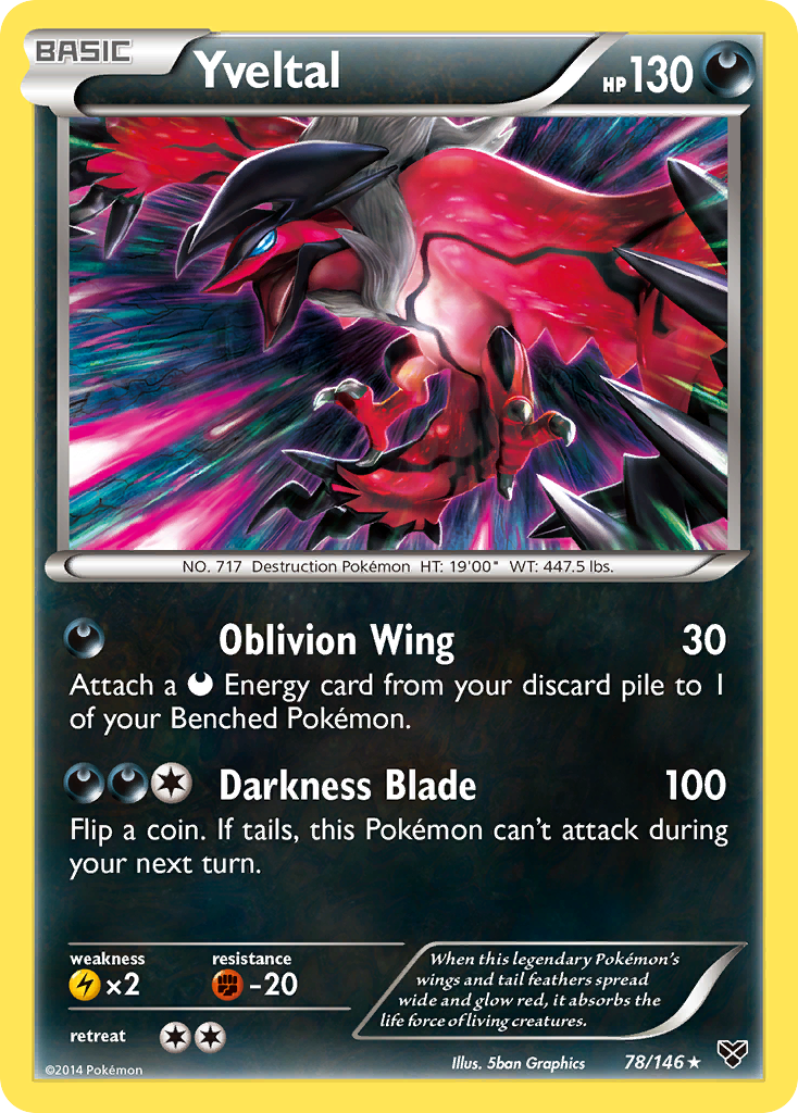 Yveltal (78/146) [XY: Base Set] | Silver Goblin