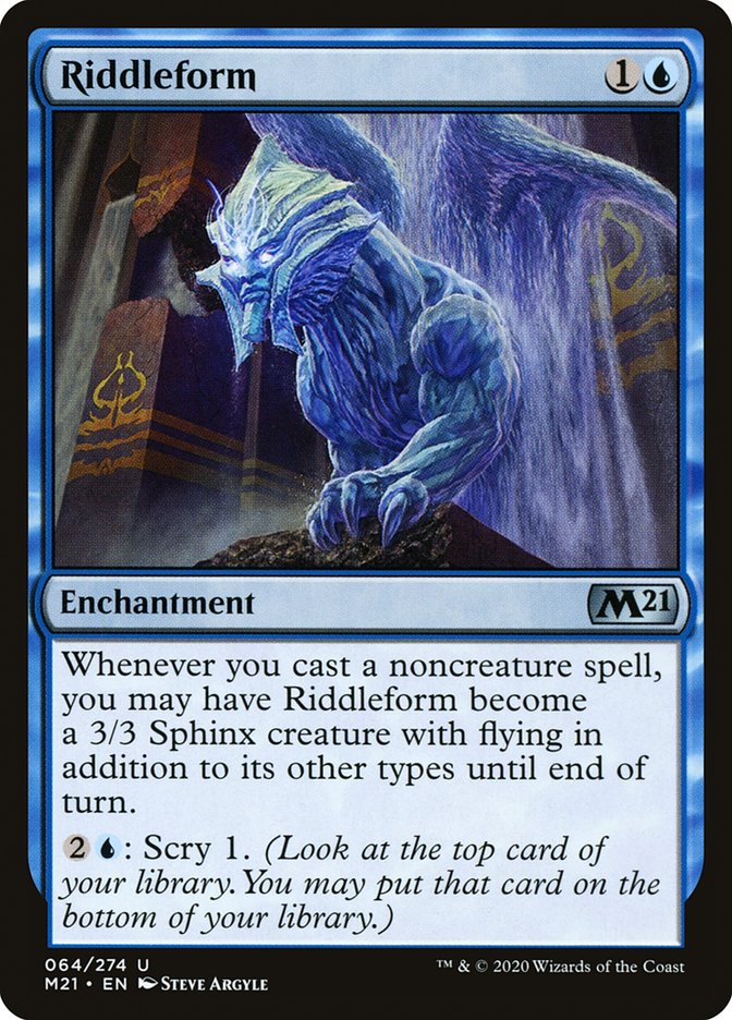 Riddleform [Core Set 2021] | Silver Goblin