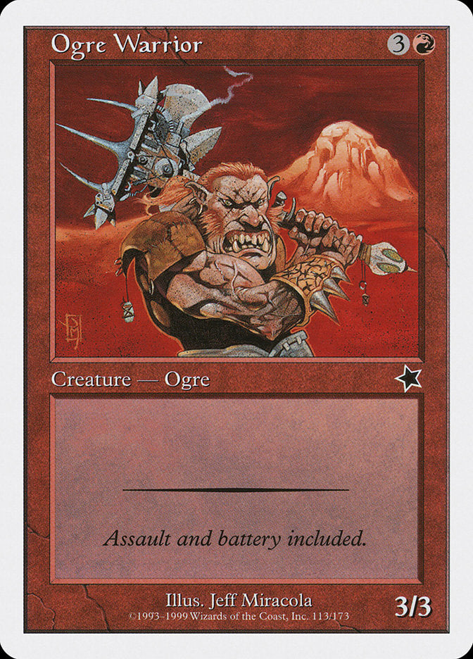 Ogre Warrior [Starter 1999] | Silver Goblin
