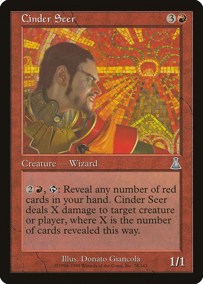 Cinder Seer [Urza's Destiny] | Silver Goblin