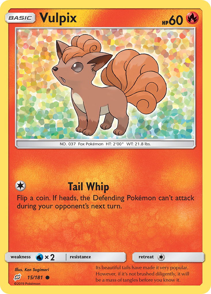 Vulpix (15/181) [Sun & Moon: Team Up] | Silver Goblin