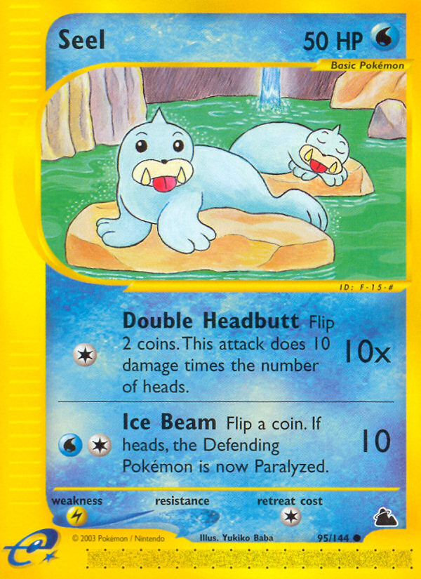 Seel (95/144) [Skyridge] | Silver Goblin