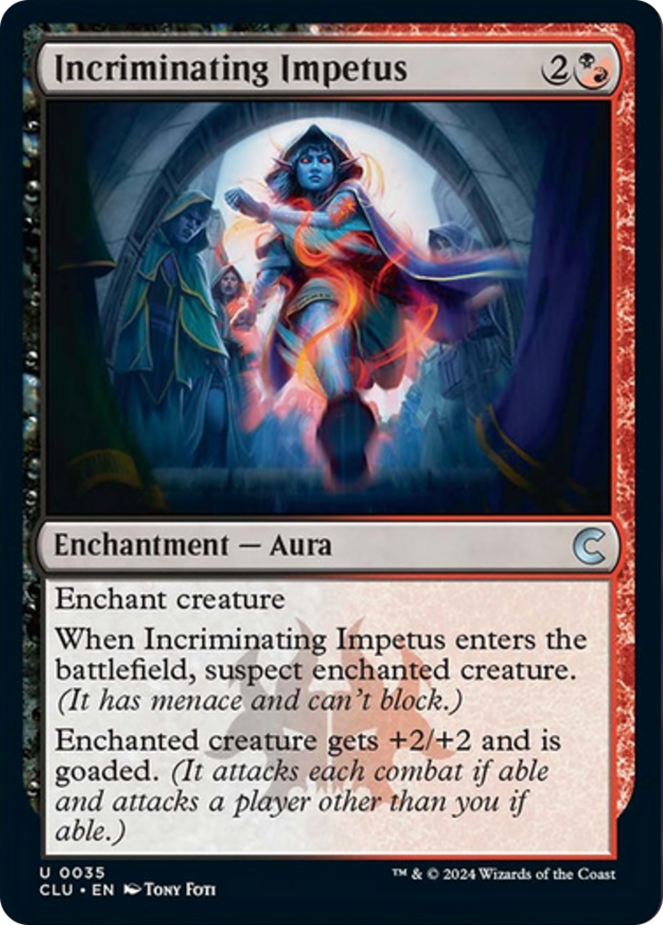 Incriminating Impetus [Ravnica: Clue Edition] | Silver Goblin