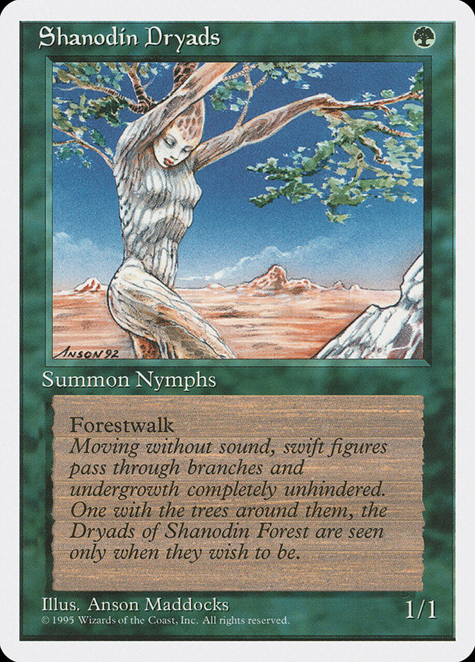 Shanodin Dryads [Fourth Edition] | Silver Goblin