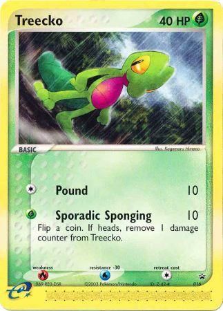 Treecko (016) (Non-Holo) [Nintendo: Black Star Promos] | Silver Goblin