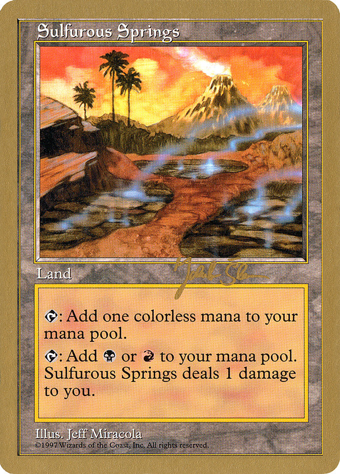 Sulfurous Springs (Jakub Slemr) [World Championship Decks 1997] | Silver Goblin
