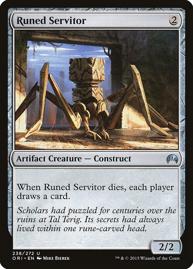 Runed Servitor [Magic Origins] | Silver Goblin