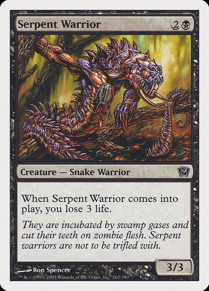 Serpent Warrior [Ninth Edition] | Silver Goblin