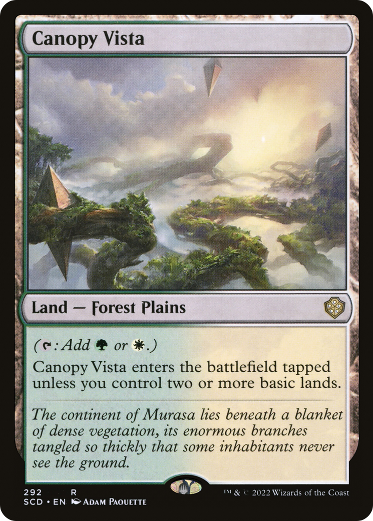 Canopy Vista [Starter Commander Decks] | Silver Goblin