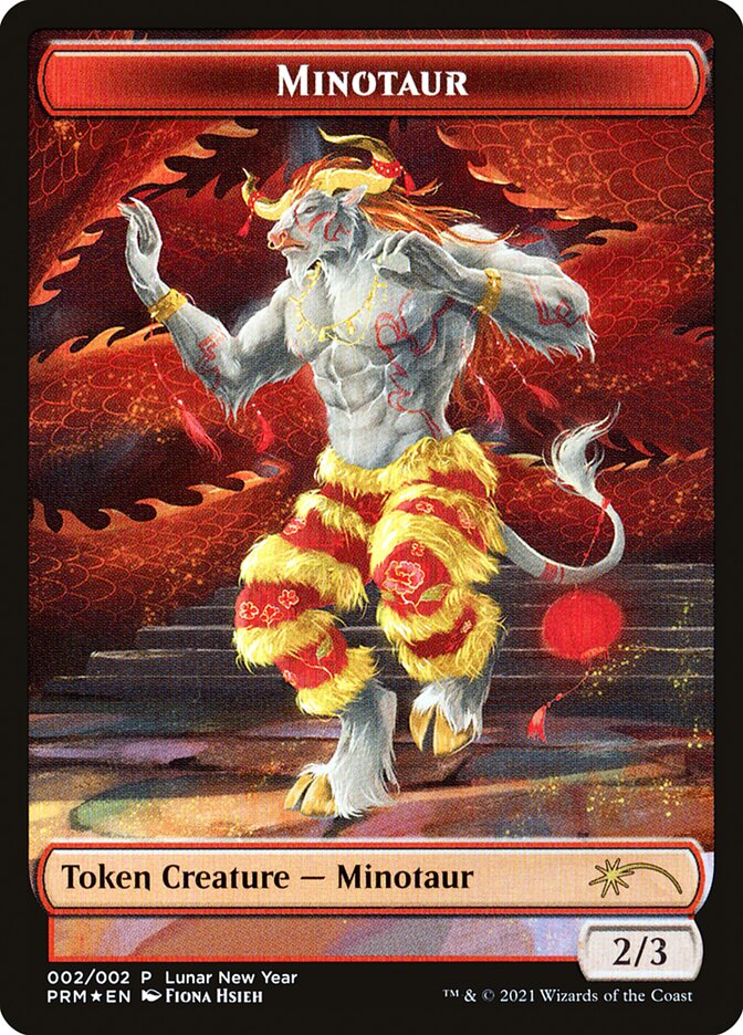 Minotaur Token [Year of the Ox 2021] | Silver Goblin