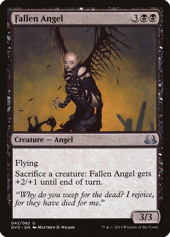 Fallen Angel (Divine vs. Demonic) [Duel Decks Anthology] | Silver Goblin