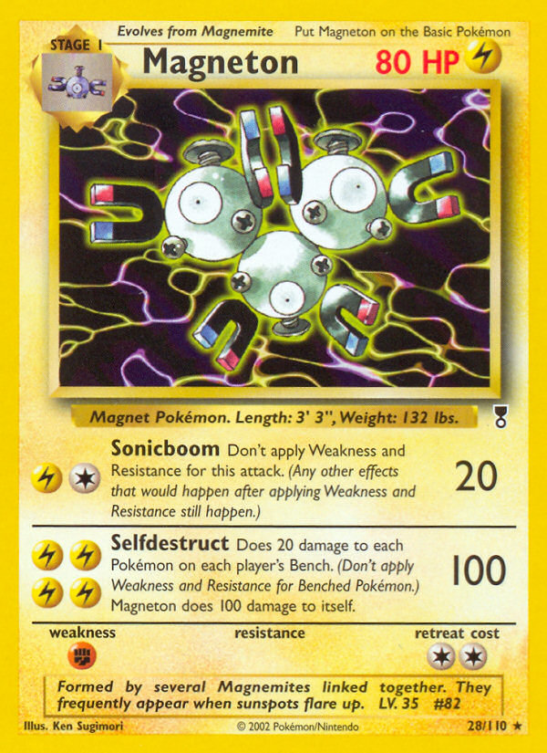 Magneton (28/110) [Legendary Collection] | Silver Goblin