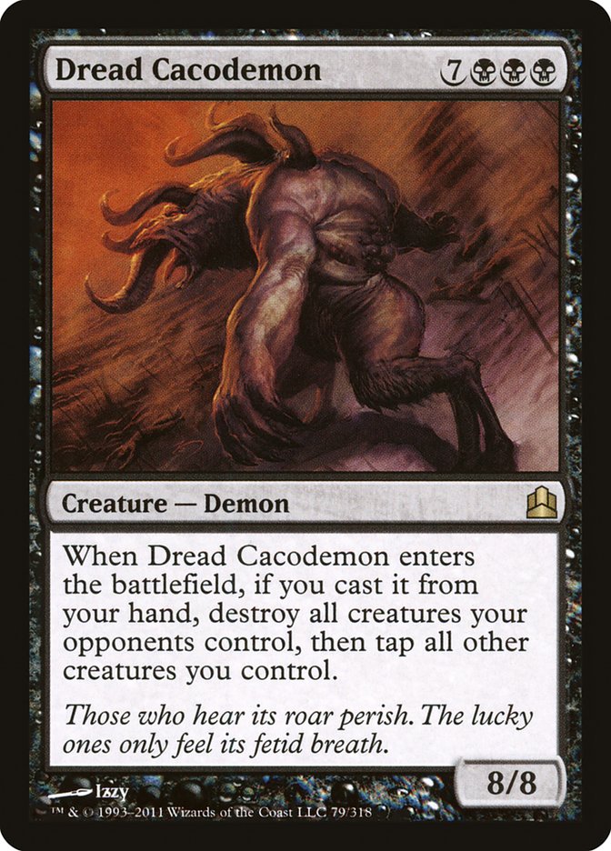 Dread Cacodemon [Commander 2011] | Silver Goblin