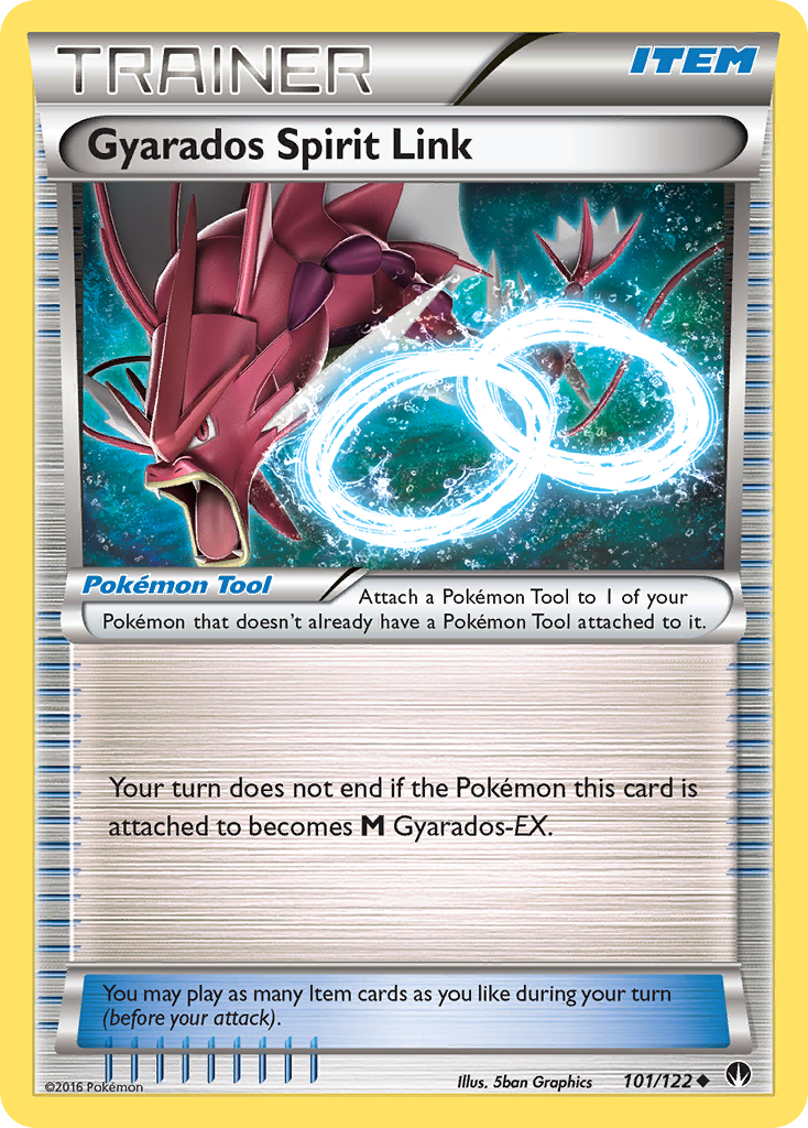 Gyarados Spirit Link (101/122) [XY: BREAKpoint] | Silver Goblin