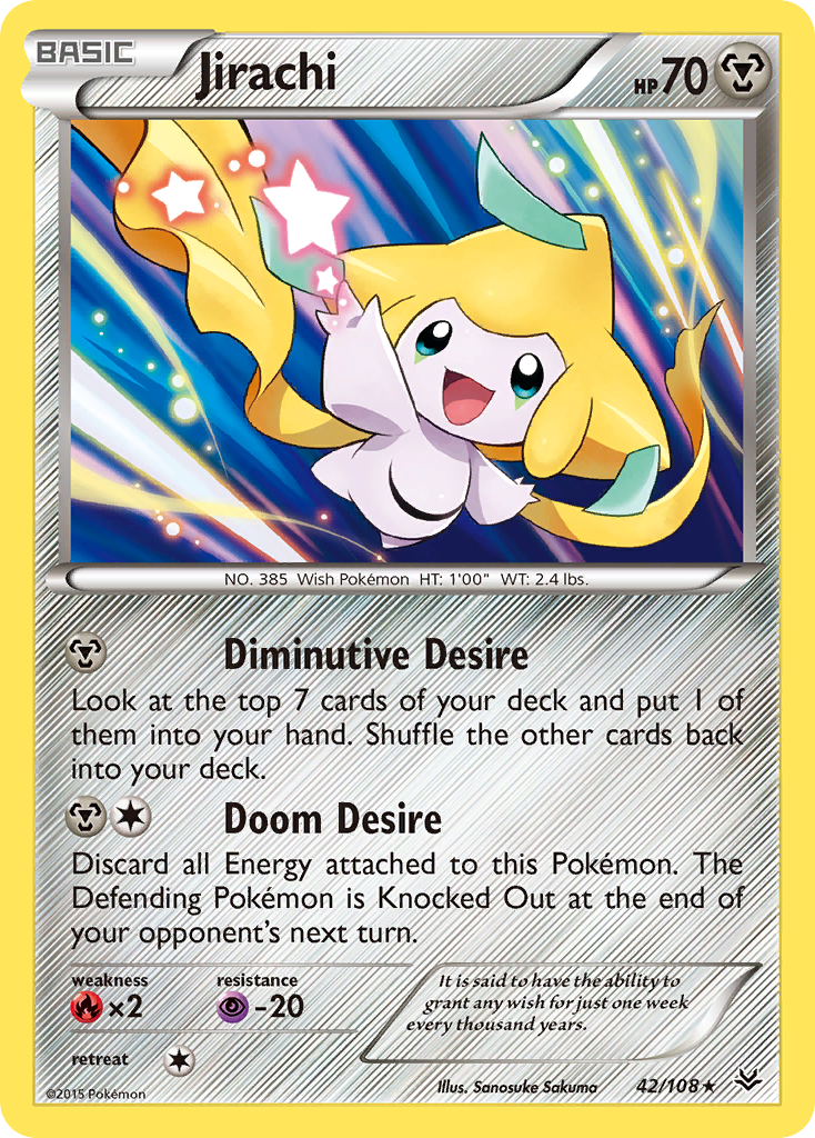 Jirachi (42/108) [XY: Roaring Skies] | Silver Goblin