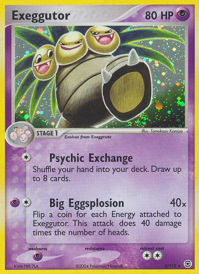 Exeggutor (5/112) [EX: FireRed & LeafGreen] | Silver Goblin