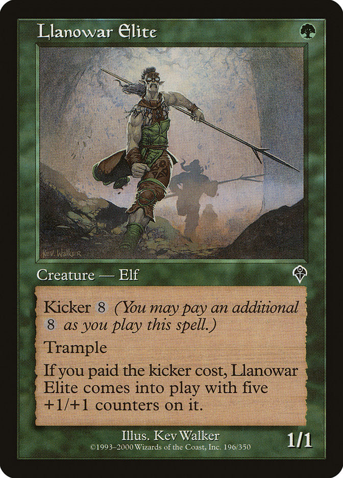 Llanowar Elite [Invasion] | Silver Goblin